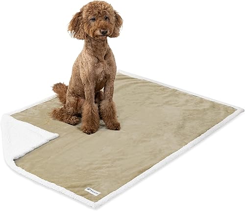 Miniatura 8 de PetAmi - Manta impermeable para perro adecuada para cama, sofá  Funda impermeable para cama de perro, para perros grandes, cachorros  Manta de forro