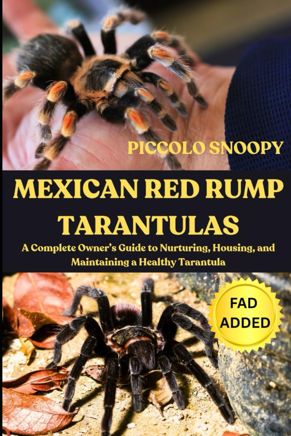 MEXICAN RED RUMP TARANTULAS UNCOVERED: A Complete Owner’s Guide to Nurturing, Housing, and Maintaining a Healthy Tarantula