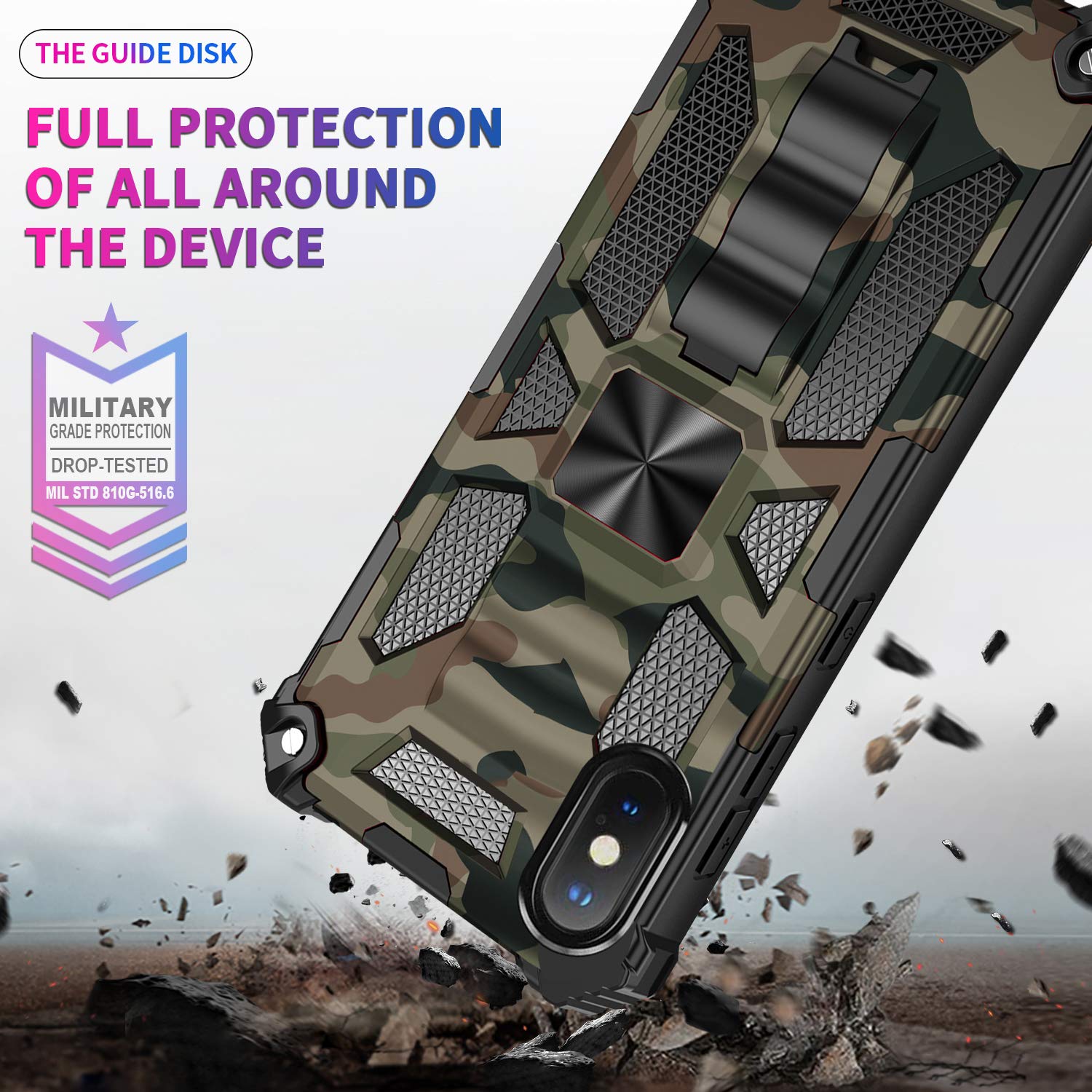 xinyunew Funda compatibile con iPhone 11 Pro MAX,Premium Cuero Funda