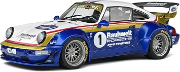 Solido 1/18 Porsche 911 964 RWB 2022 Rothmans Color Rauh-Welt Begriff SOLIDO Mini Car S1807505 Parallel Import