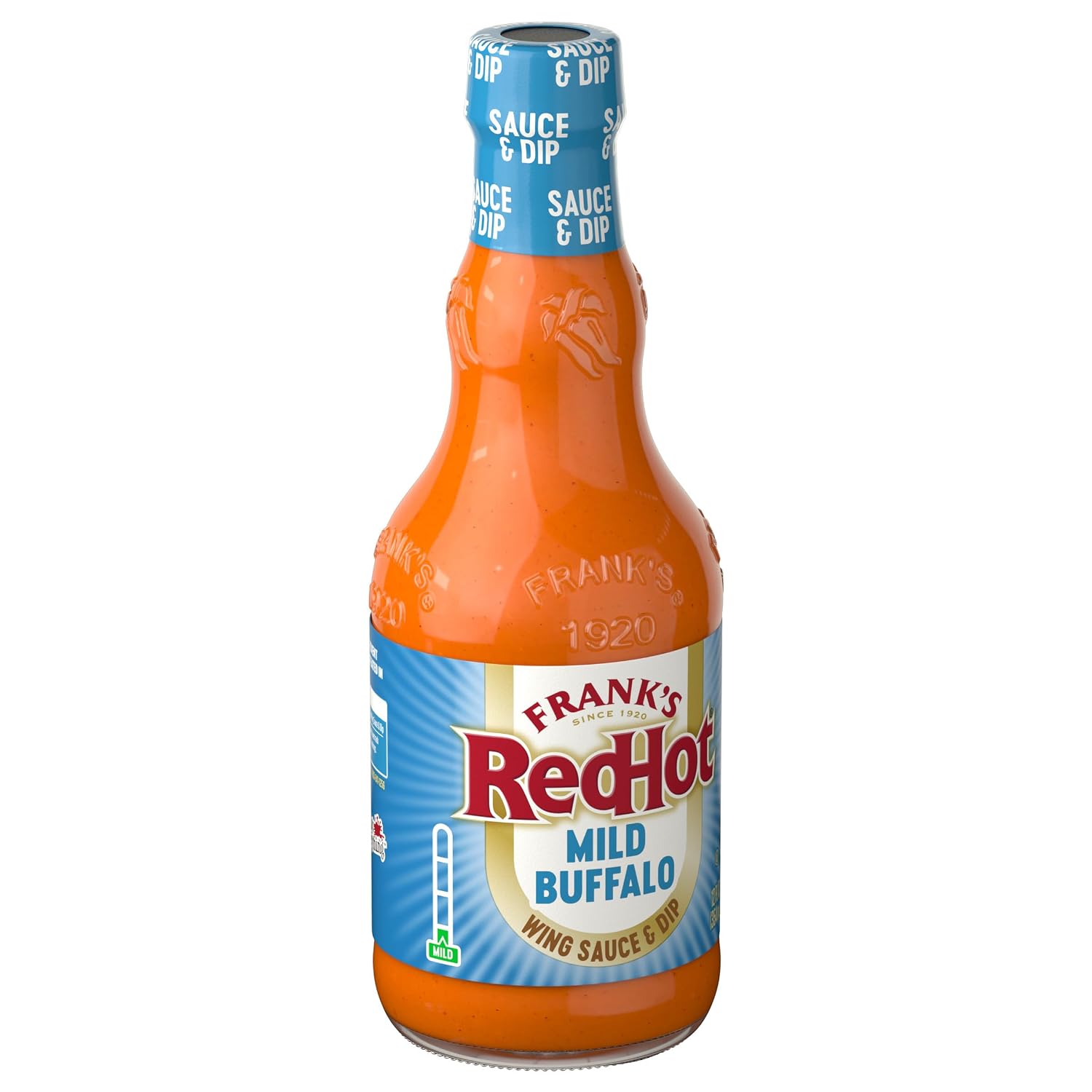 Frank's RedHot Mild Wings Sauce, 12 fl oz (Pack of 5)