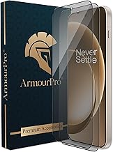 ArmourPro Military Grade Matte Anti-Glare Tempered Glass Screen Protector for OnePlus 15 (6.78 Inch) With Edge-to-Edge Protection Coverage and Easy Installation Kit | Black (Pack of 2)