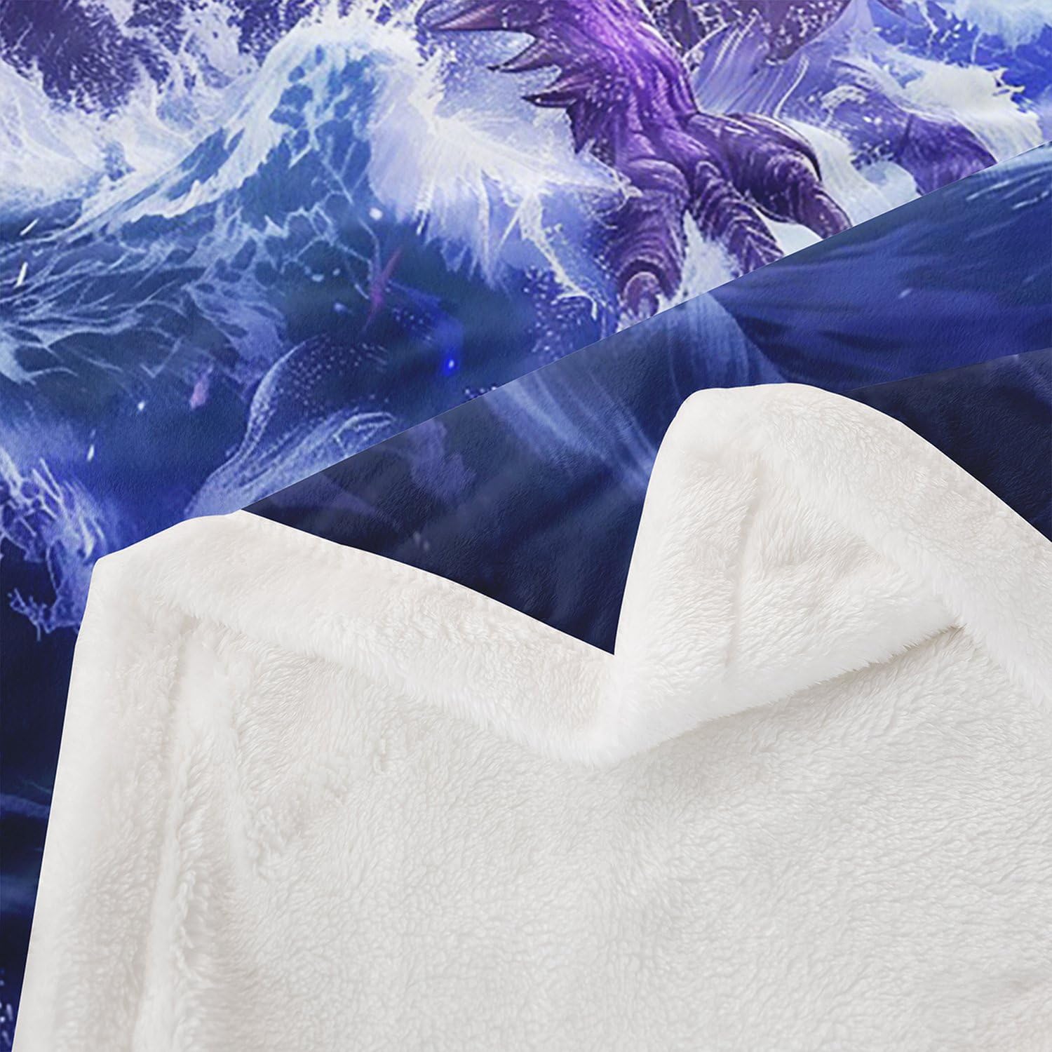 Amazon.com: Manfei Western Dragon Throw Blanket,Dragon Lightning
