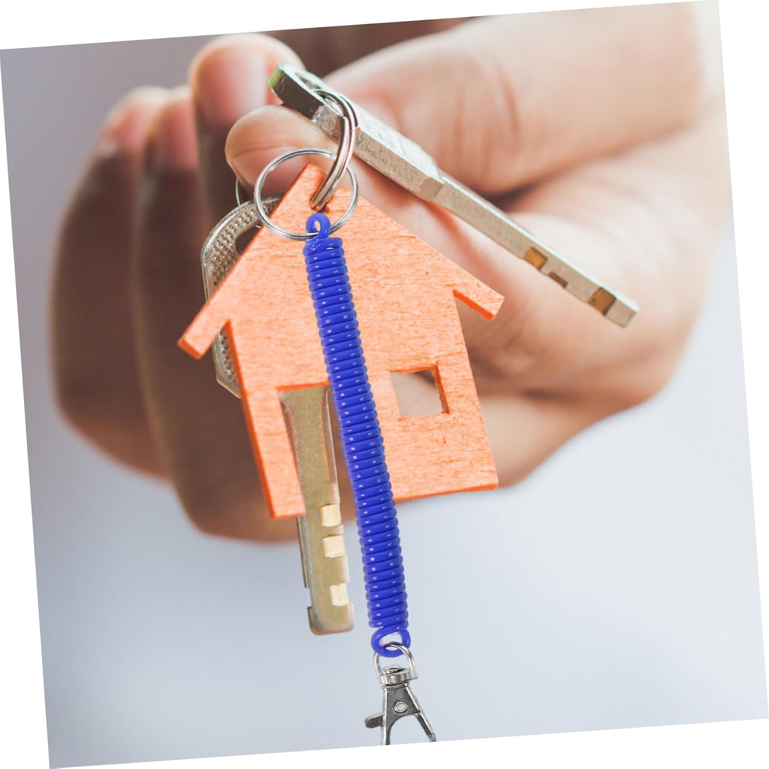 BESPORTBLE Key Chain Rings Phone Case Lock Rope Badge Reels Retractable Card Holder Mobile Belt Off Phone Strap