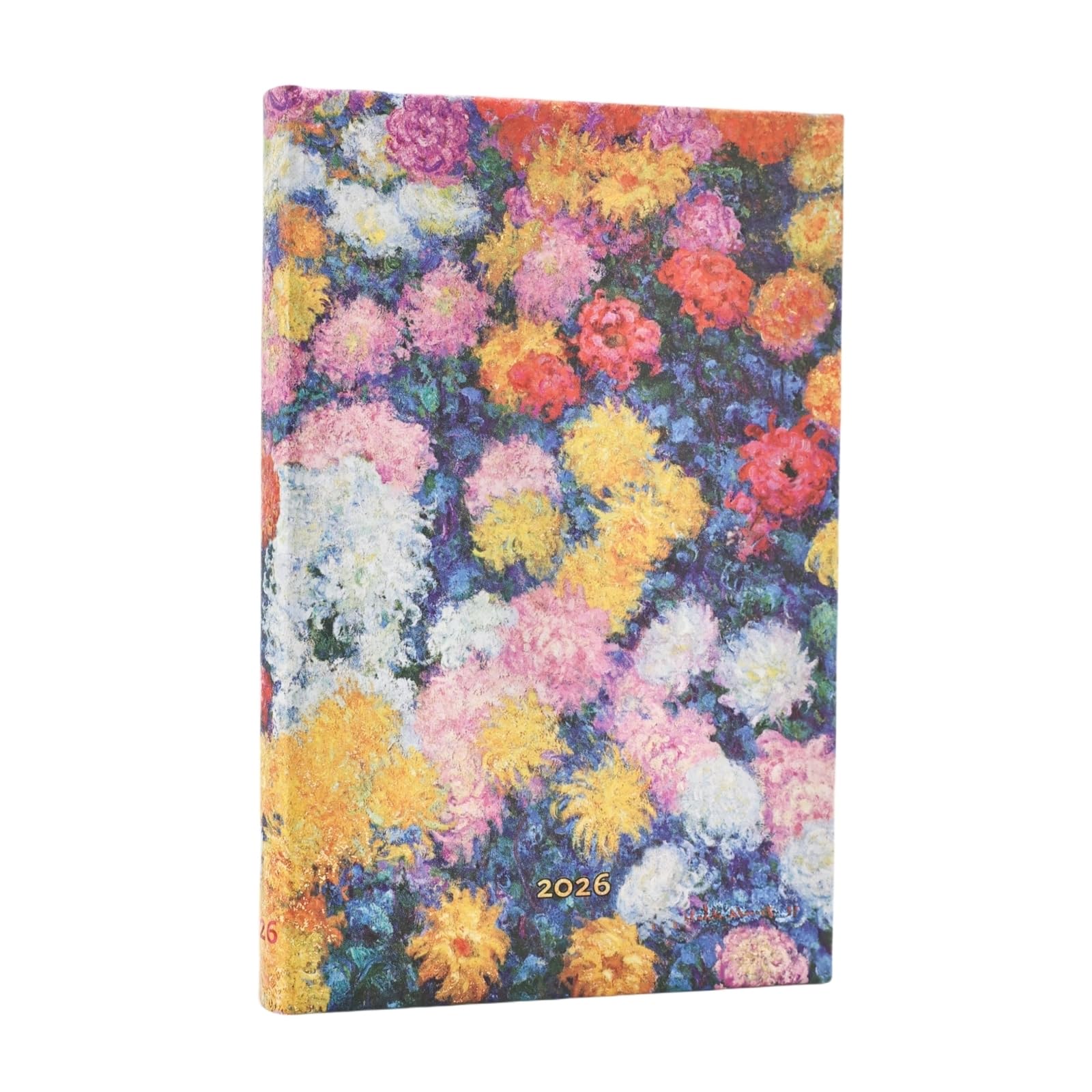 2026 Monet's Chrysanthemums Mini 12-month Verso Hardcover Fle... - 9780349707426