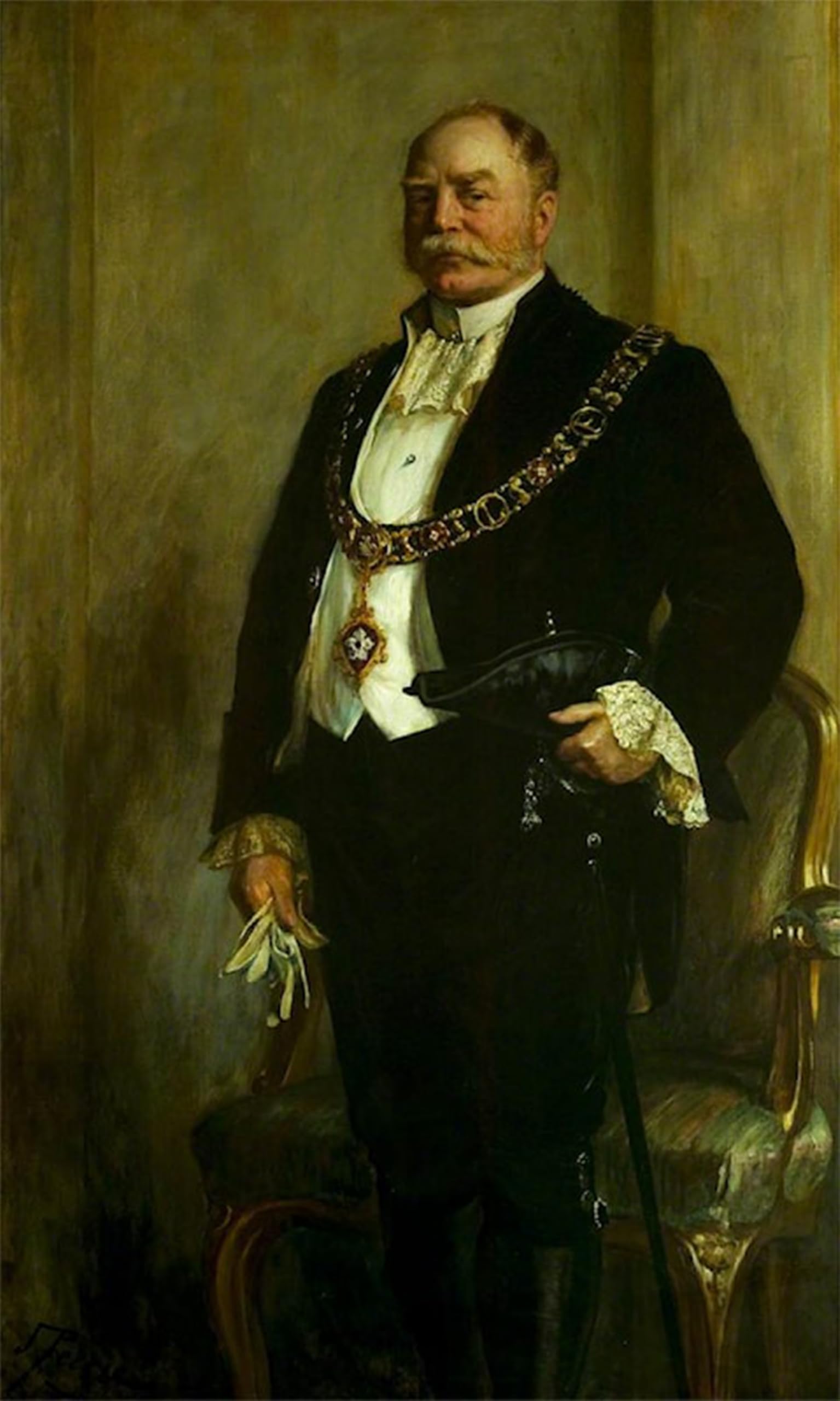 Cuadro de lienzo Sir Wright JP de John Pettie para decoraciones del hogar 60x90cm 5