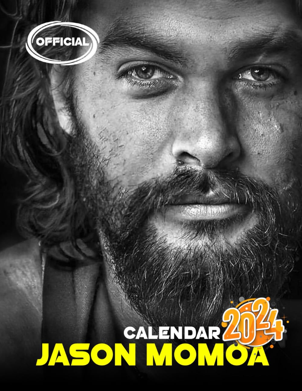 ᴊᴀꜱᴏɴ ᴍᴏᴍᴏᴀ ᴄᴀʟᴇɴᴅᴀʀ 2024: OFFICIAL Planner, with note section to write in each day of the months.