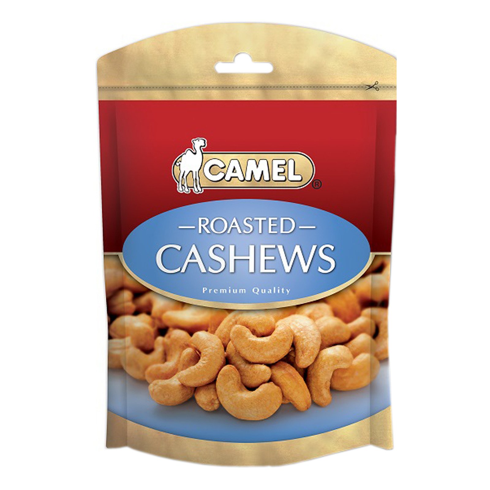 Singapore Camel Roasted Cashews 150g, (Pack of 2)