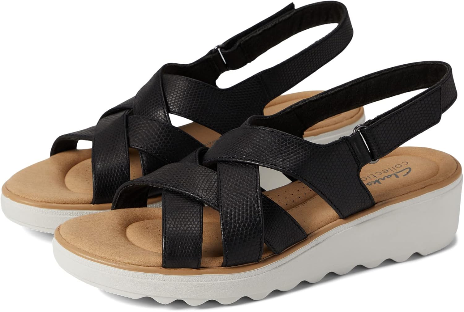 Clarks unisex-adult Jillian SpringWedge Sandal