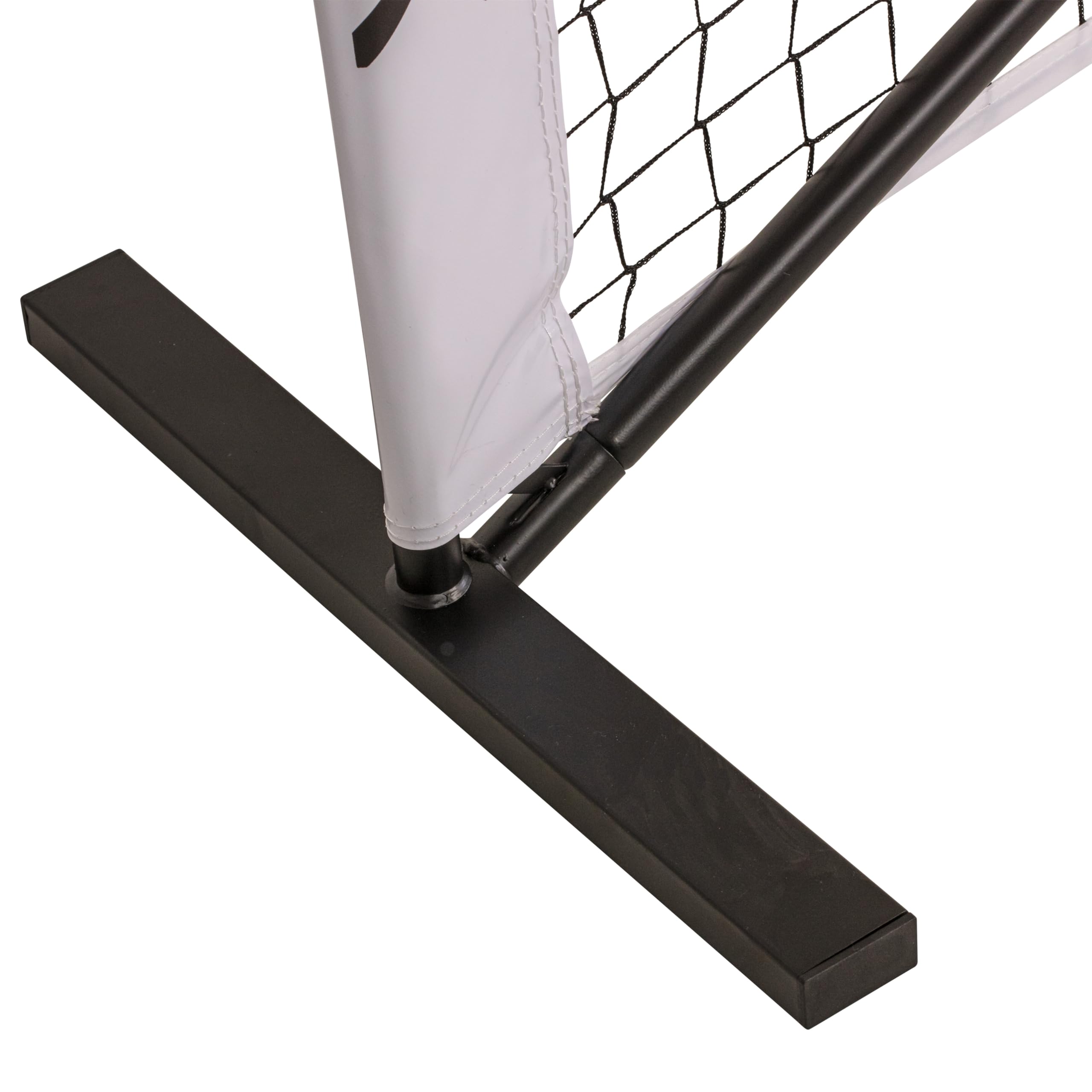 ONIX Pickleball Netz, 2-in-1 tragbares Netz und Übungsnetz-Set, inkl. Tragetasche mit Rollen, Weiß