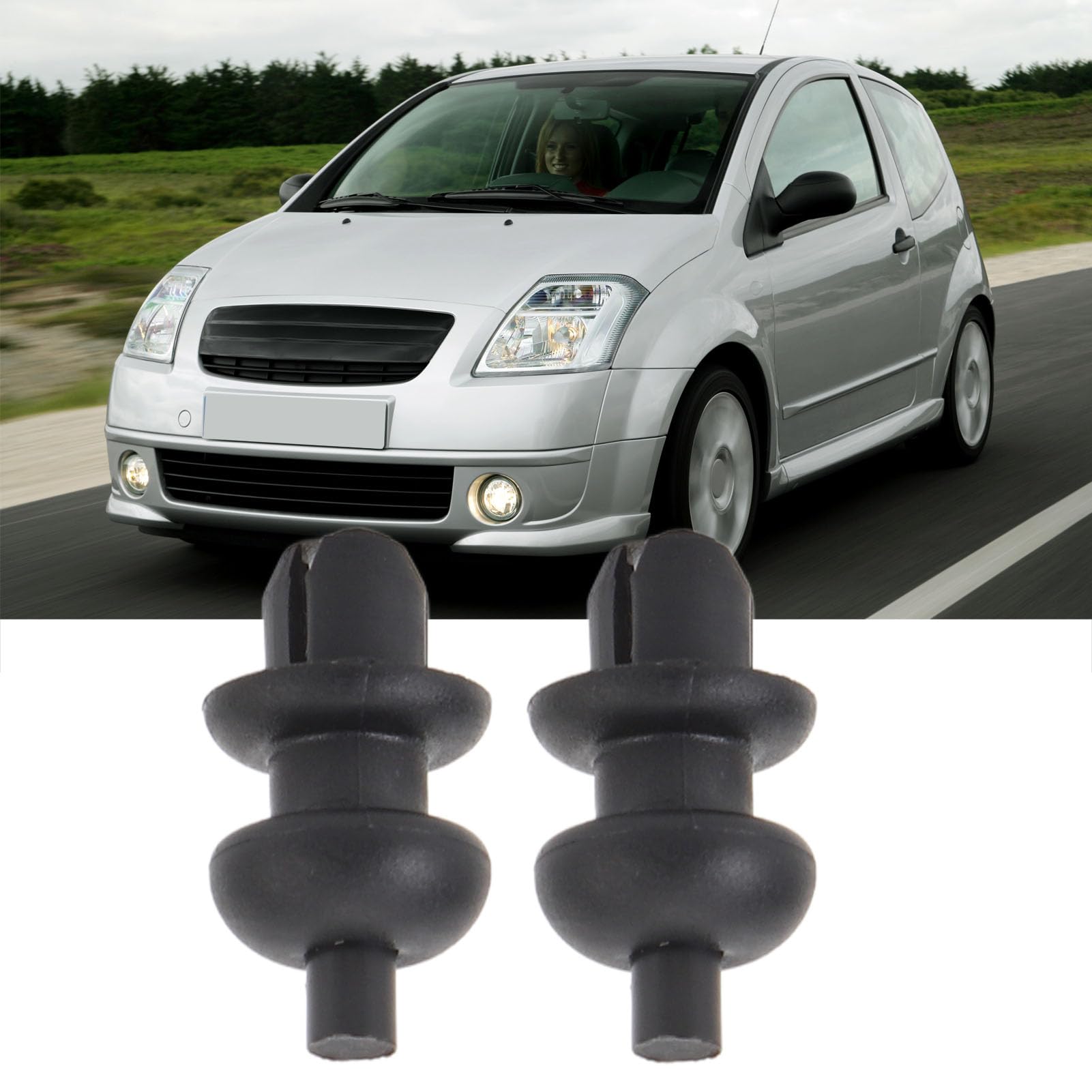 Robuste Hutablage-Clip aus Kunststoff für Citroen C2 C3 C4 Cactus DS3 Saxo Peugeot 206 207 208 307 308 699218