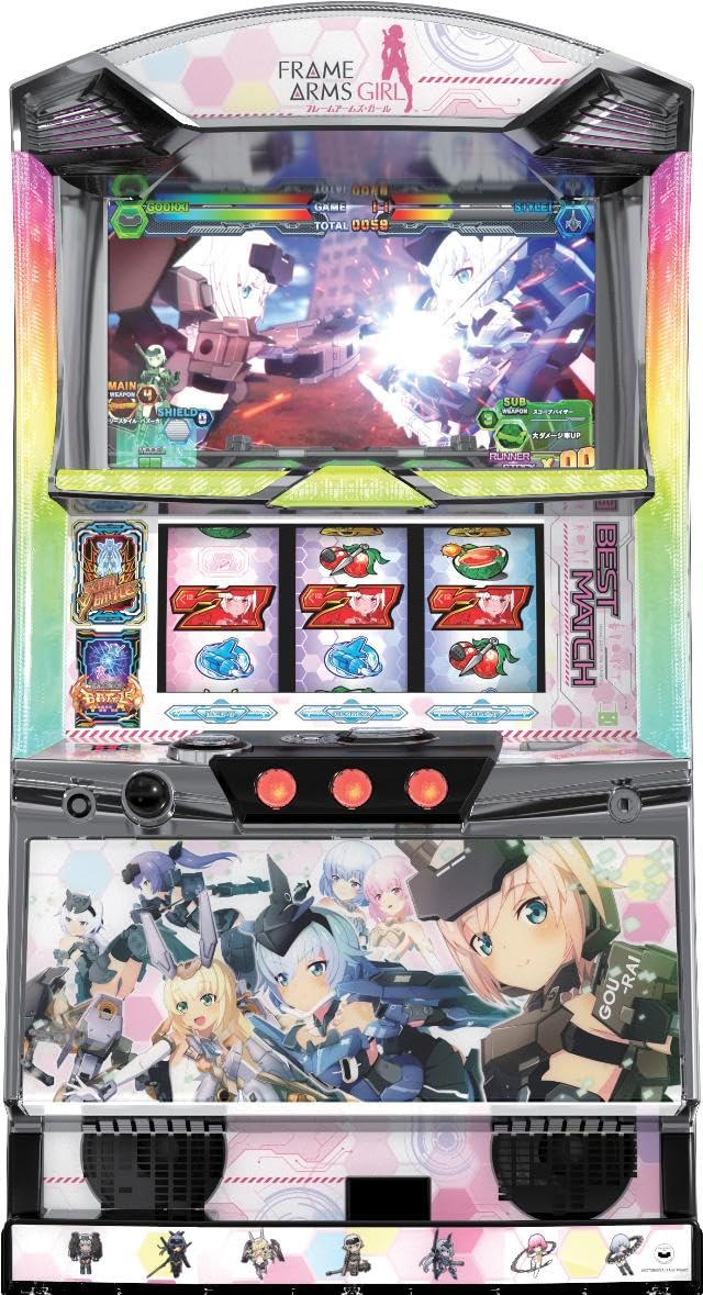 ★タイムセール★パチスロ実機 フレームアームズ・ガール 不要機付 Amazon | NET パチスロ フレームアームズ・ガール【中古パチスロ