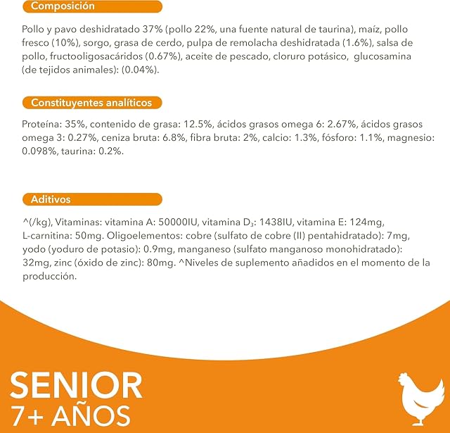 Foto 7 de 7 de IAMS Alimento Seco para Gatos Senior con Pollo Fresco, 1,5kg