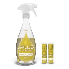 JAWS Cleaner Disinfectant Spray with 2 Refill Pods Powerful Multi-Purpose Cleaning Refillable Reusable Recyclable