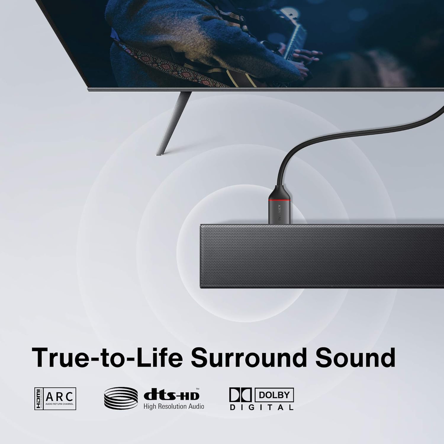 4K HDMI Cable 10 ft, iVANKY 18Gbps High Speed HDMI 2.0 Cable, Supports 4K@60Hz, HDCP 2.2, 1080p, Ethernet, ARC, 3D, HDMI Cord for Gaming Monitor, PS4/PS3, PC : Electronics