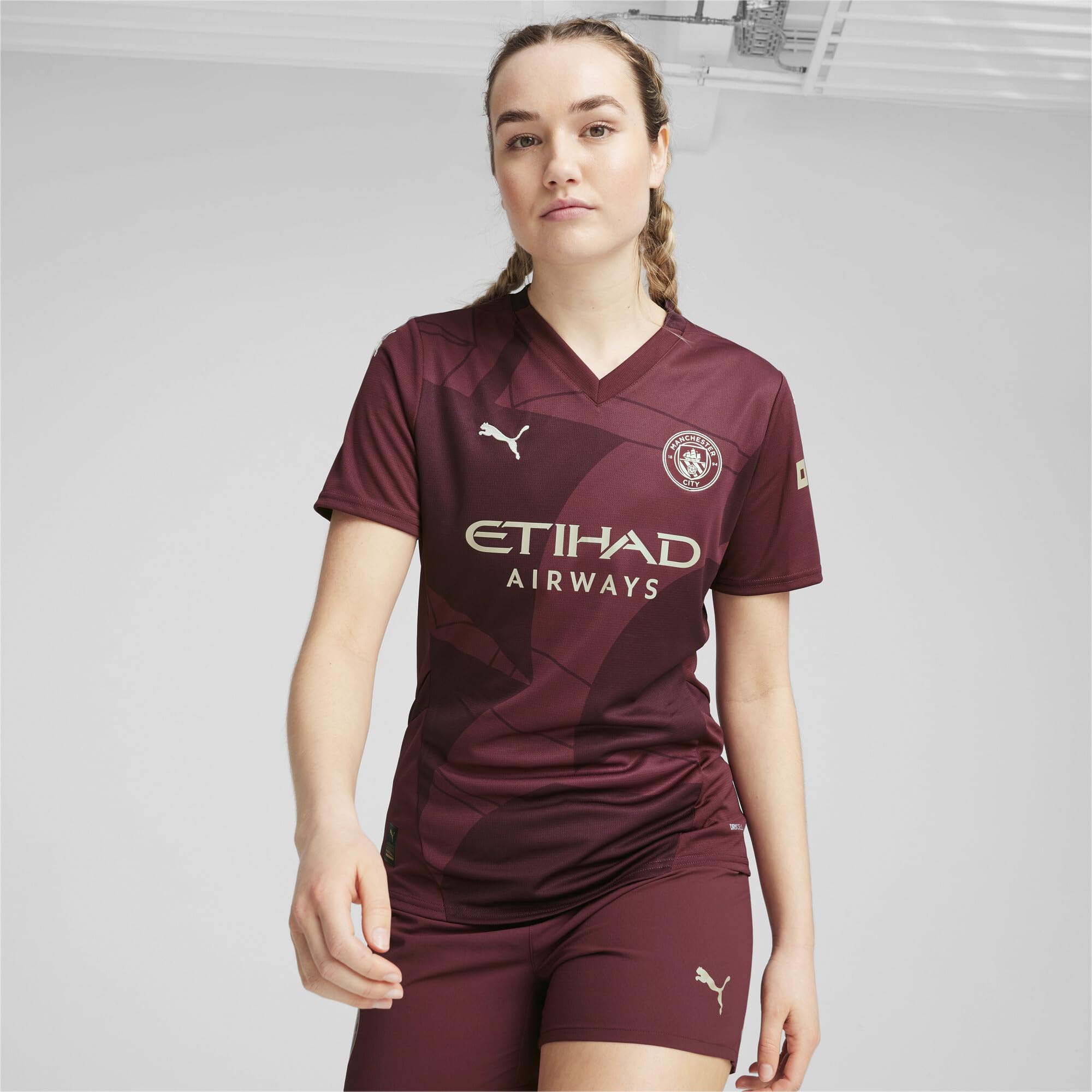 Maillot Manchester City Third 2024/25 Saison - Femme - Bordeaux