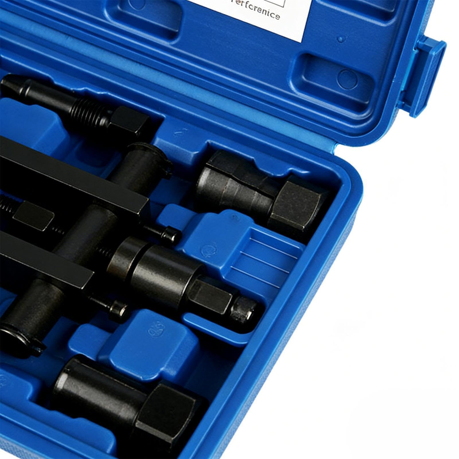 Set Estrattore Cuscinetti Moto Impugnatura Antiscivolo e Astuccio Incluso | Set per Estrarre Cuscinetti Ciechi per Manutenzione Meccanica e Officina