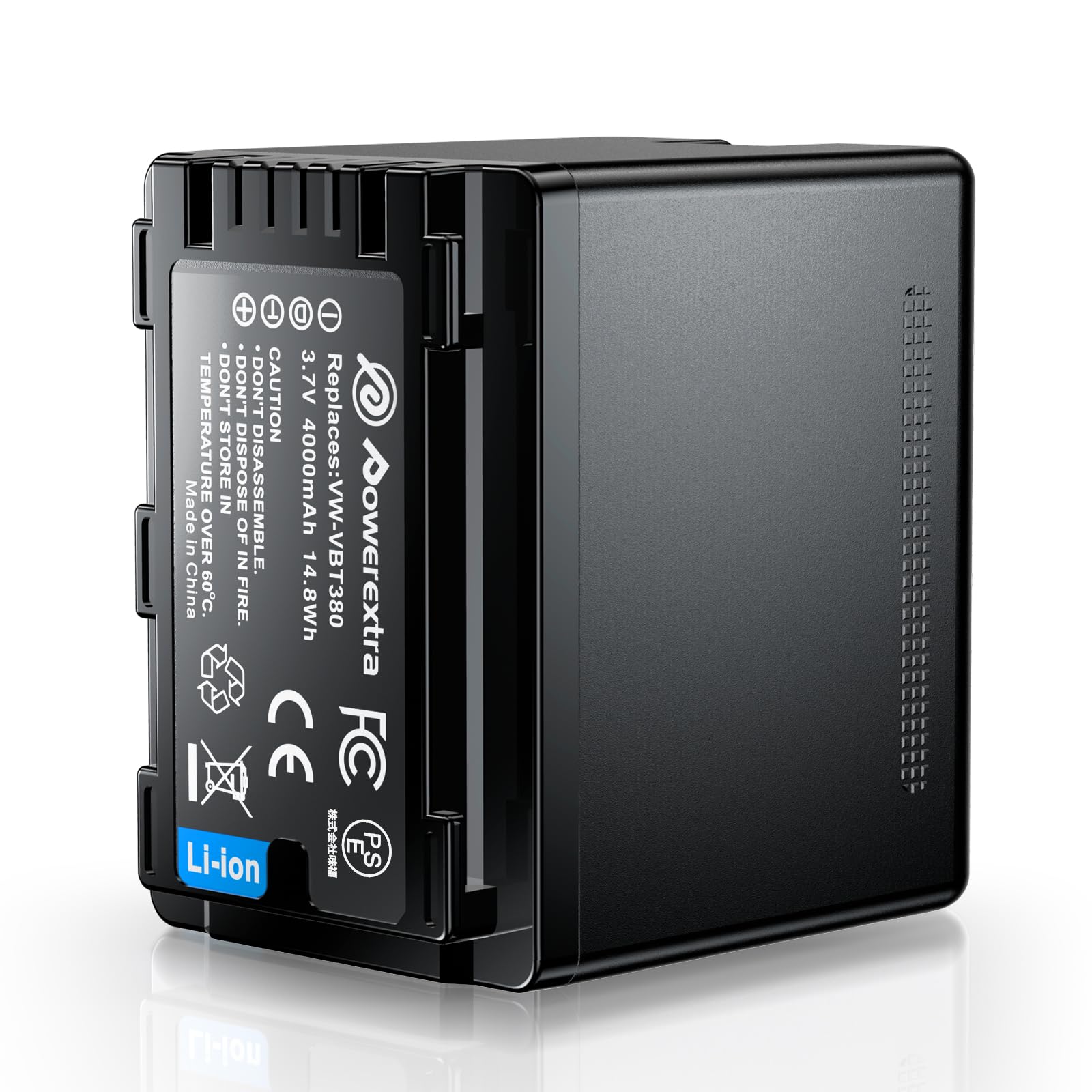 Amazon | Panasonic 互換バッテリーVW-VBT380-K/VW-VBT380