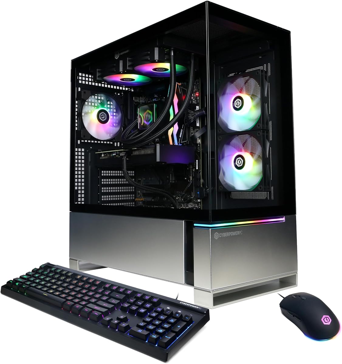 CyberPowerPC Gamer Supreme Gaming PC, AMD Ryzen 7 8700F 4.1GHz, GeForce RTX 5070 12GB, 32GB DDR5, 2TB PCIe 4.0 SSD, WiFi Ready & Windows 11 Home (SLCAI9400A3) : Everything Else