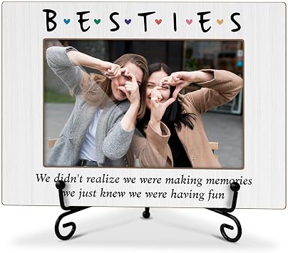 Besties Picture Frame, Friendship Gifts for Sisters, Bestie