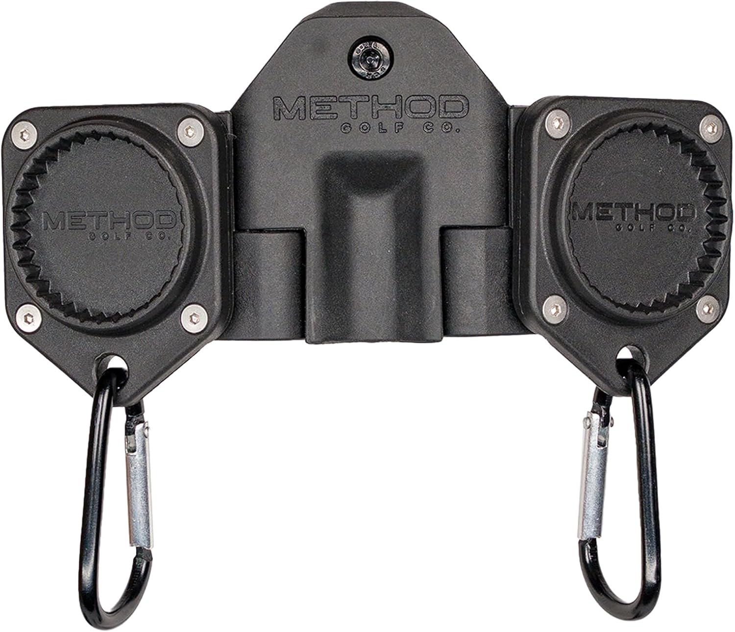 Method Golf BagStack Gear Hub Starter Pack - Golf Accessories Magnetic Landing Pad Plus Two MagStack Tiles - Modular Magnetic Tool Pad Gear Organization Hub with Magnet-to-Magnet Connection