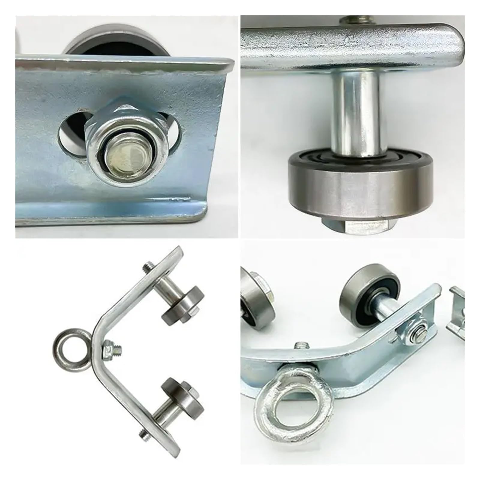 Puleggia angolare for impieghi gravosi, set di pulegge for funi di sollevamento for gru con puleggia for rotaie in ferro for macchine industriali, spedizione diretta su rotaia(40A)