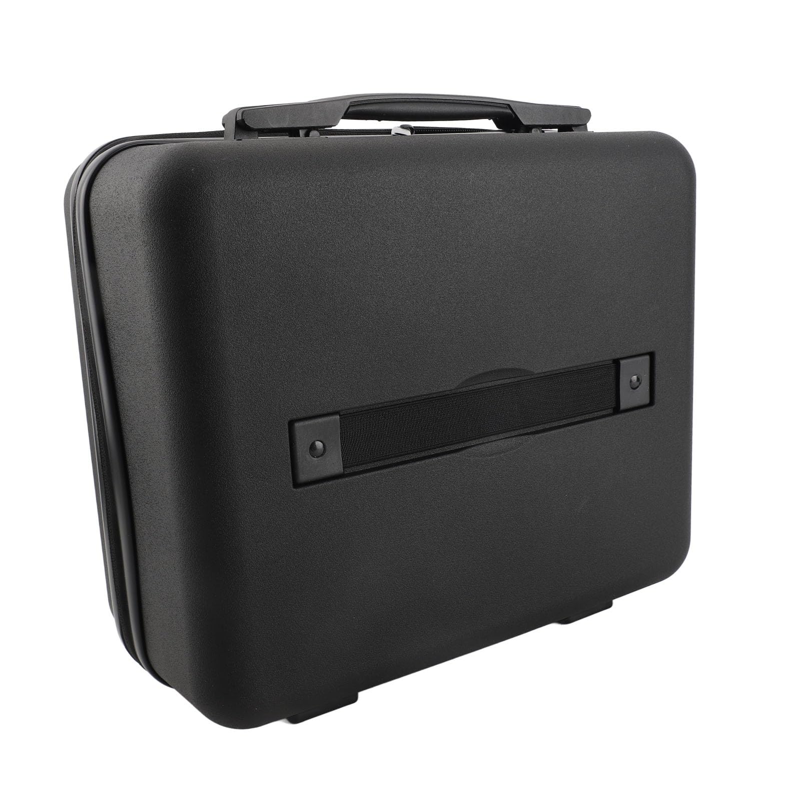 KKPLZZ Satelliten-Reisetasche, Stoßfest, Wasserabweisend, Tragbare Hartschalen-Tragetasche für Satellitenausrüstung, mit Stauraum für Adapterkabel, Halterung, Netzteil