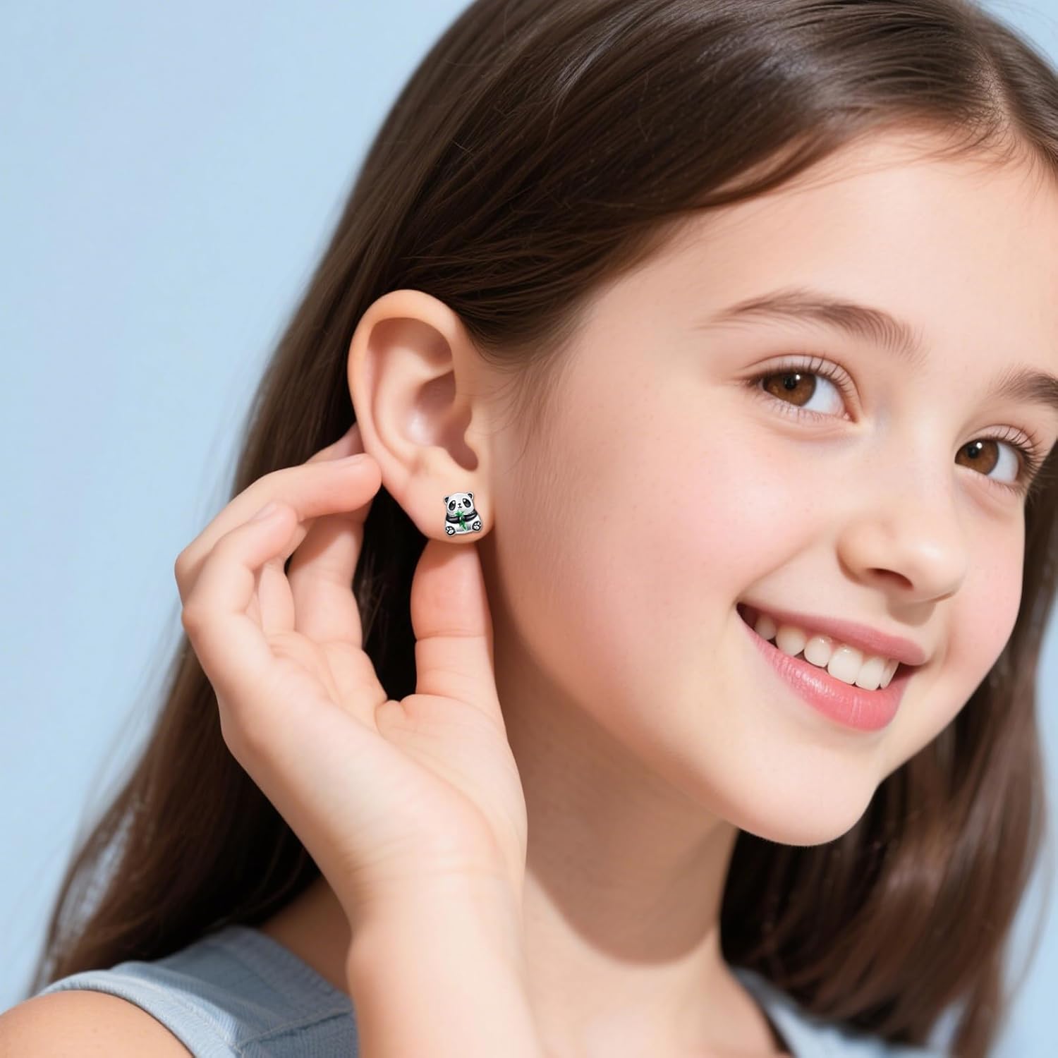 Dreamboat Hypoallergenic Animal Stud Earrings for Women 925 Sterling Silver Cute Animal Jewelry Gifts for Sensitive Ear