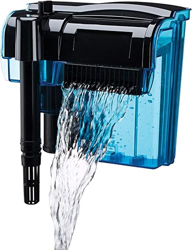 Miniatura 2 de Penn Plax Cascade Filtro colgante para acuario filtro con sistema de filtración cuádruple limpia tanques de hasta 50 galones
