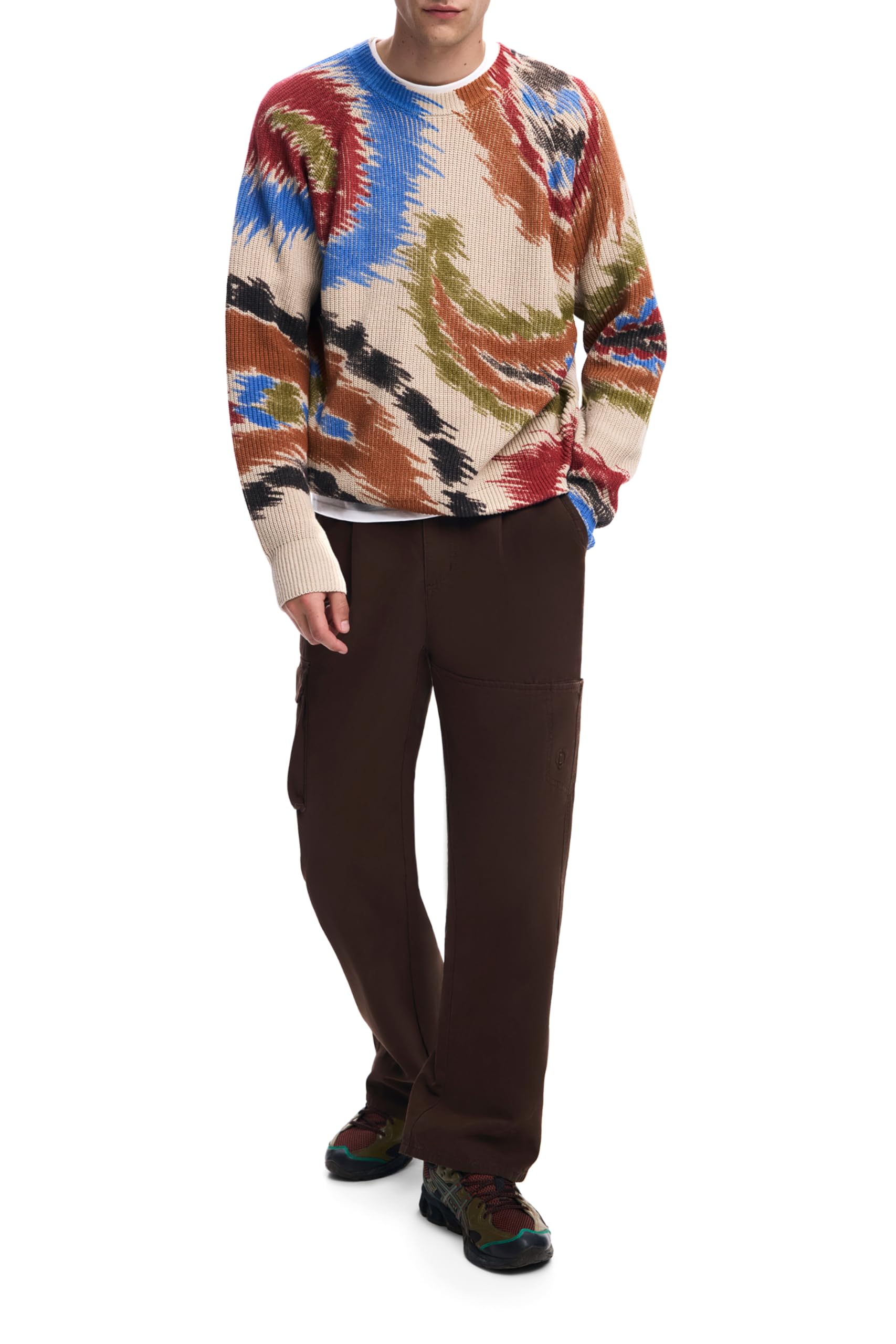 Desigual Jers_Paisley Sweatshirt para Hombre