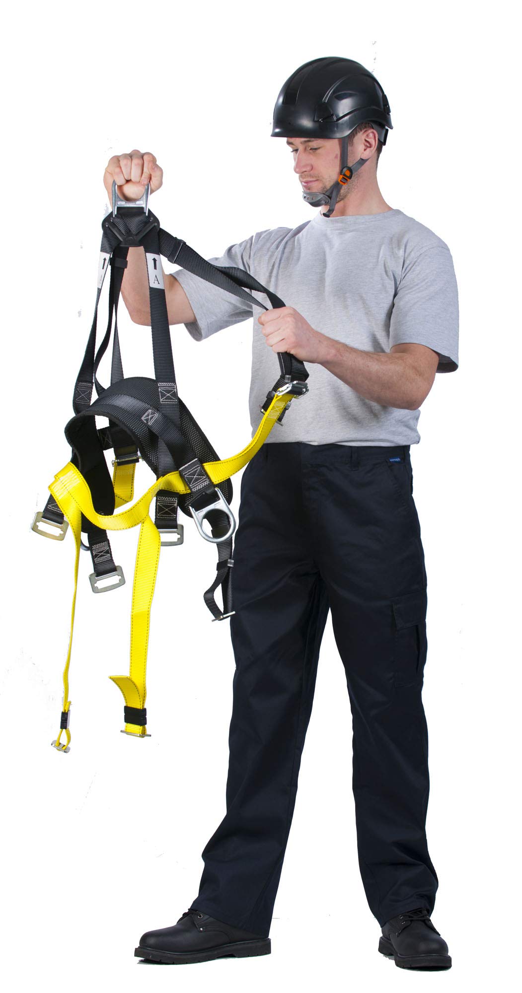 Portwest FP15 Dwupunktowe Szelki Comfort Plus, Czarny