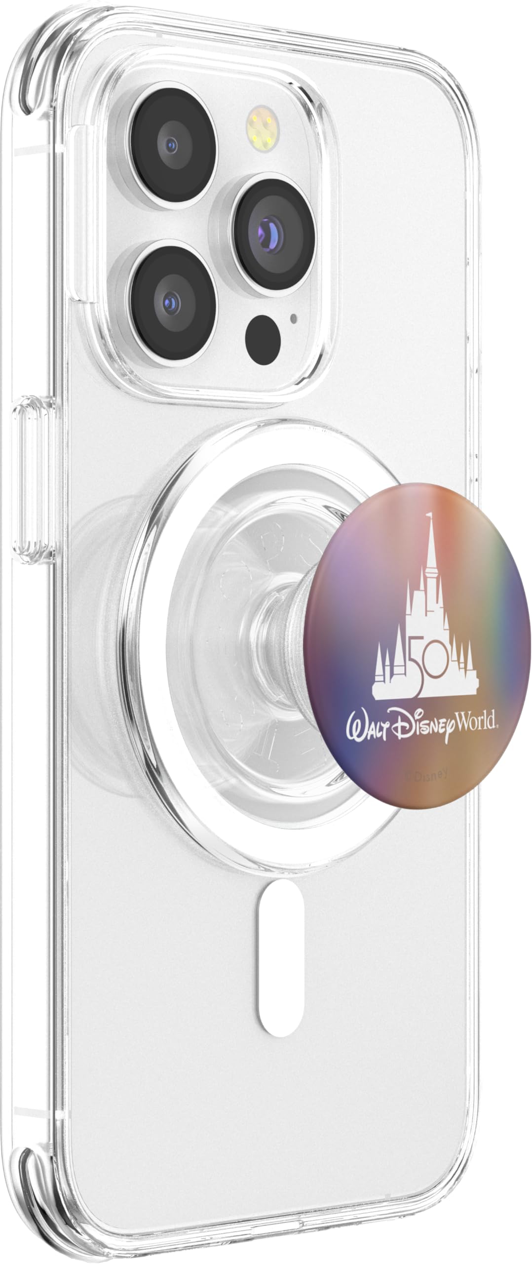 Walt Disney World 50th Anniversary Castle PopSockets PopGrip for MagSafe, Clear - Image 4