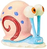 Spongebob Penn-Plax Spongebob Squarepants' Gary The Snail - Large Resin Aquarium Ornament (SBR22) Add a Little Bikini Bottom Decor to Your Tank,Multicolor,3