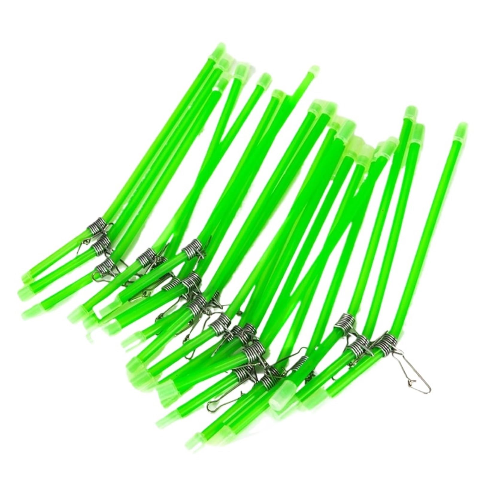 50 Piezas de alimentador antienredos, Herramienta Pesca con Brazo articulado, Soporte Equilibrio tubería antibobinado, Aparejos eslabones giratorios y plomada a presión para la Pesca