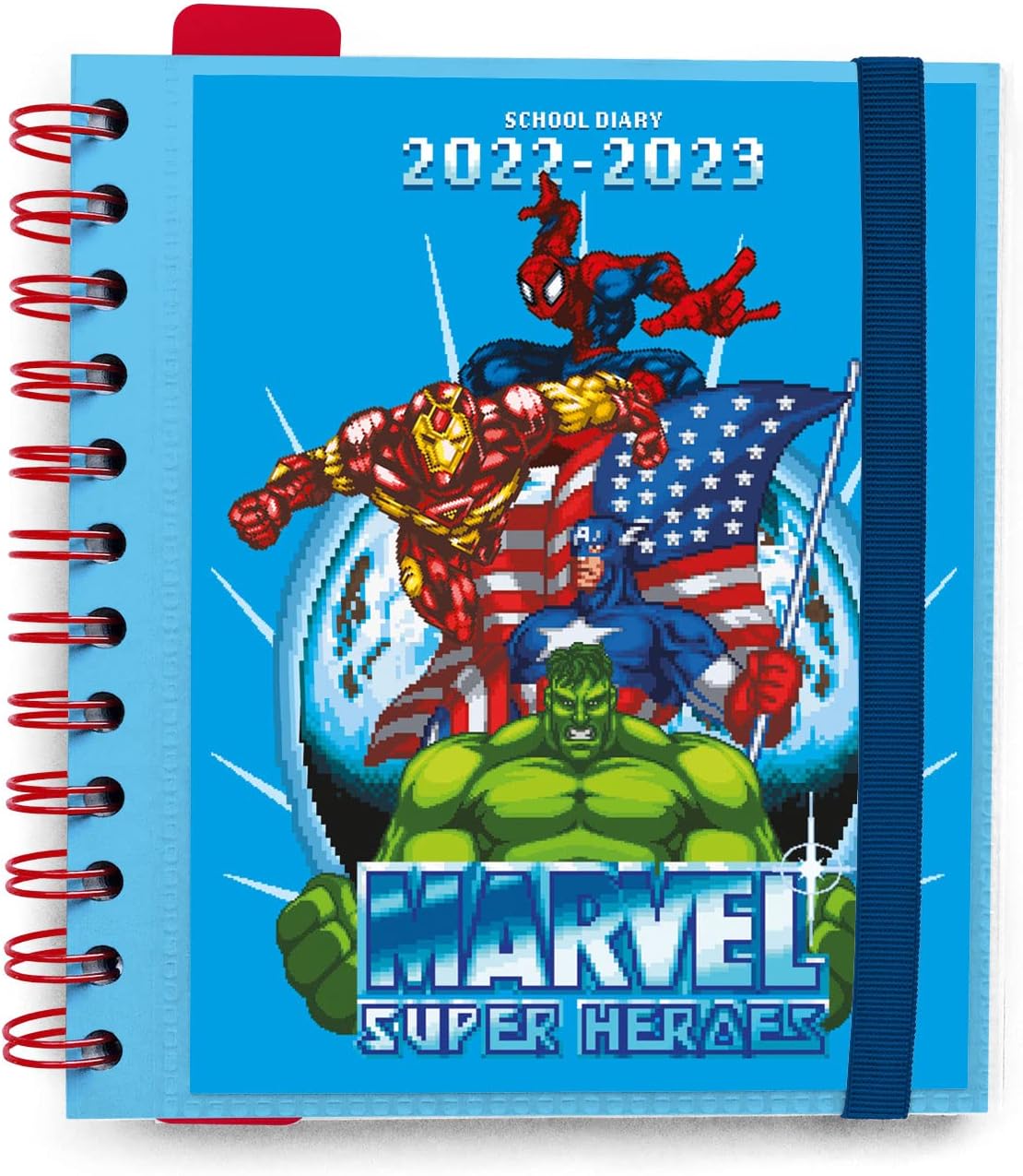 Gamer Diary 2022-2023 | Back To School 11 Months Academic Diary Day To Page | August 2022 - June 2023 |Mid Year Diary 2022-2023 With Stickers | Gamer Gifts