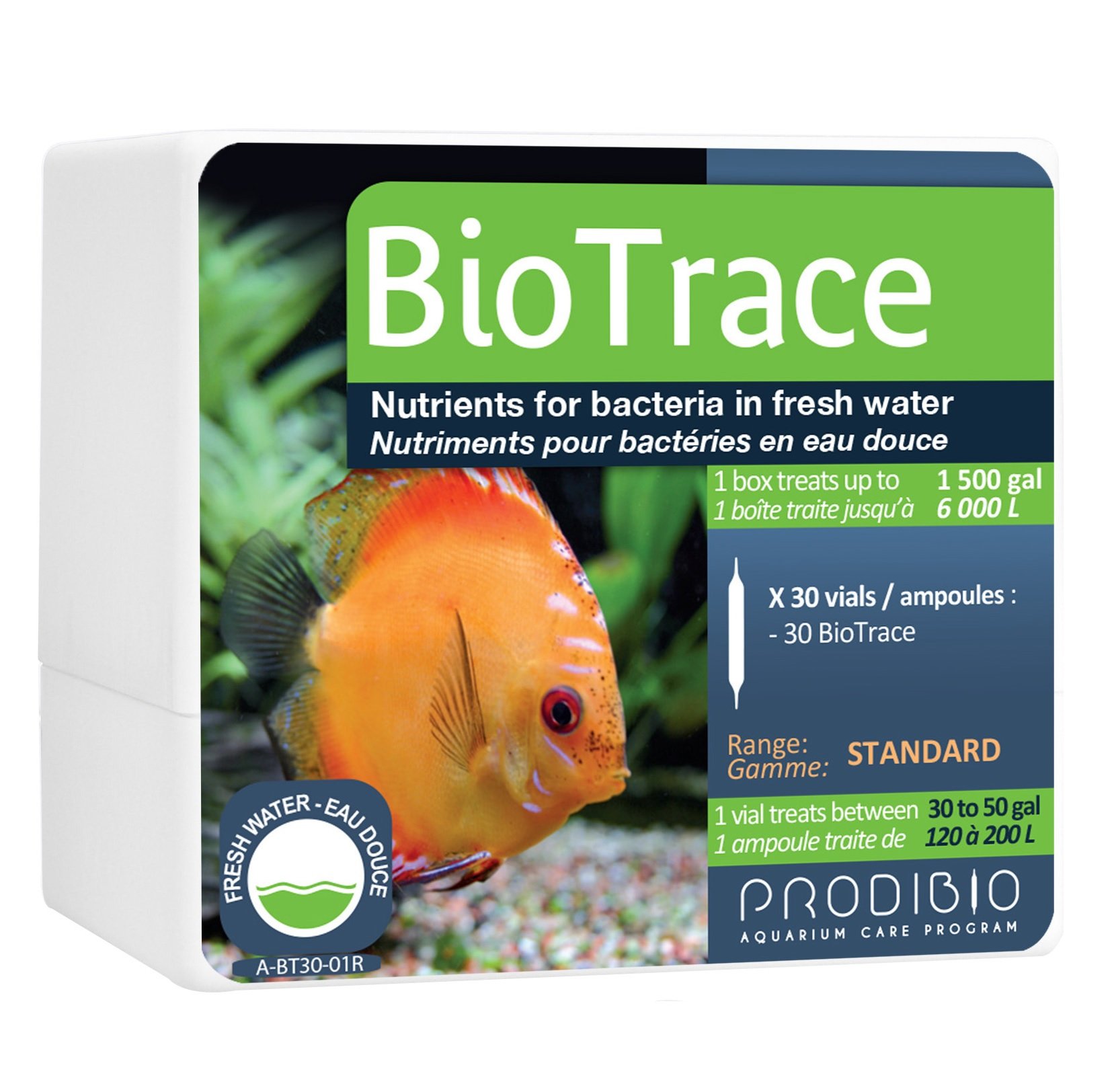 Prodibio Bio Trace, Nutrients for Bacteria, Freshwater, 30/1ml vials, 30 gal and up (B00BS97XHK) Amazon Price History, Amazon Price Tracker