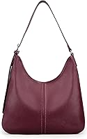 Befen Genuine Leather Hobo Bag for Women - Top Grain Real Leather Shoulder Purse with Adjustable Strap, Spacious & Stylish