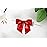 Rainbow Pana 60 Pack Red Bows and Green Bows for St Patricks Day, Christmas, Twist Tie Bows for Treat Bags 3 Satin Ribbon Bows for Package Craft Gift Wrapping Decoration