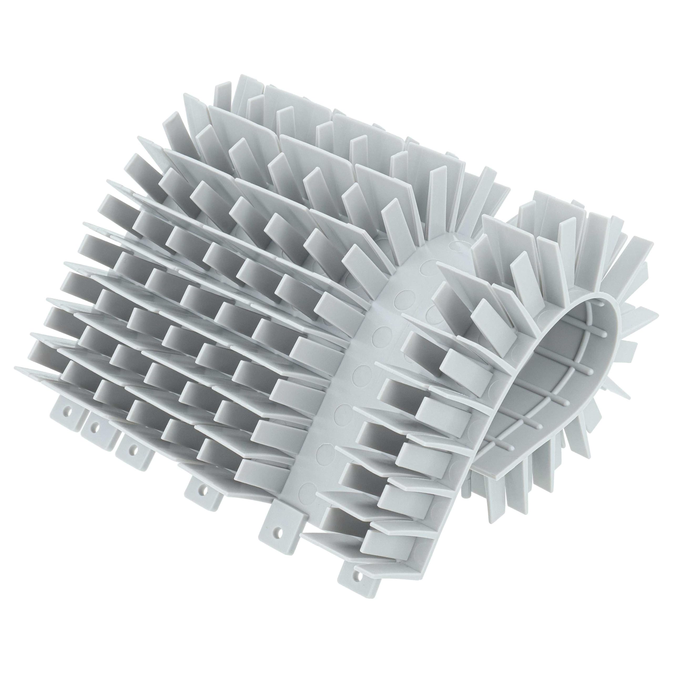 vhbw 4X Spazzola Compatibile con Dolphin SF 60 Robot aspiratore per Piscina | in PVC, 17,5 x 13 x 2 cm
