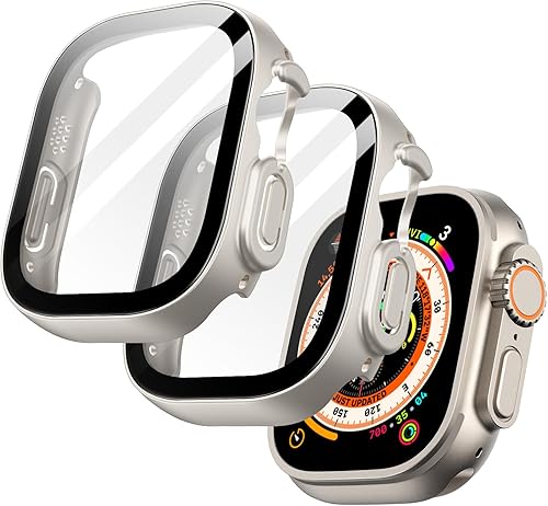 Vista 69 de JETech Funda con protector de pantalla para Apple Watch SE 3/2/1 (2025/2022/2020)/Series 6 5 4 de 1.732 pulgadas, cubierta protectora total