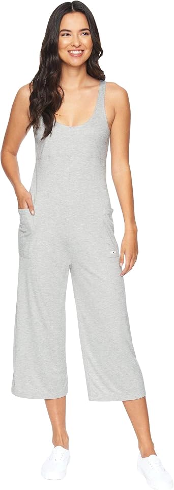 Hurley Sandy Rib Jumpsuit Grey Heather 