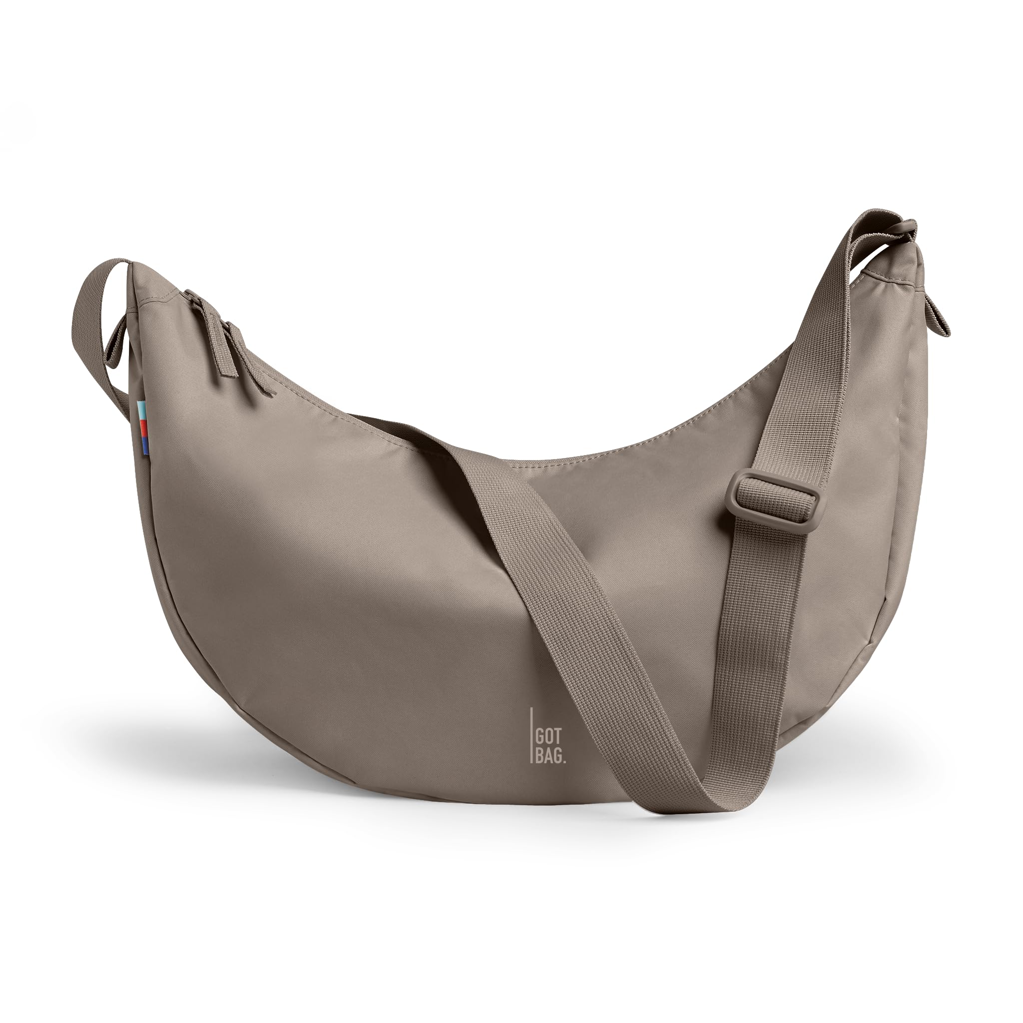 got bag Moon Bag Large with Adjustable Strap, Eco-Conscious Bag Made of Recycled Ocean Impact Plastic™ (Seal Color)-picture-45
