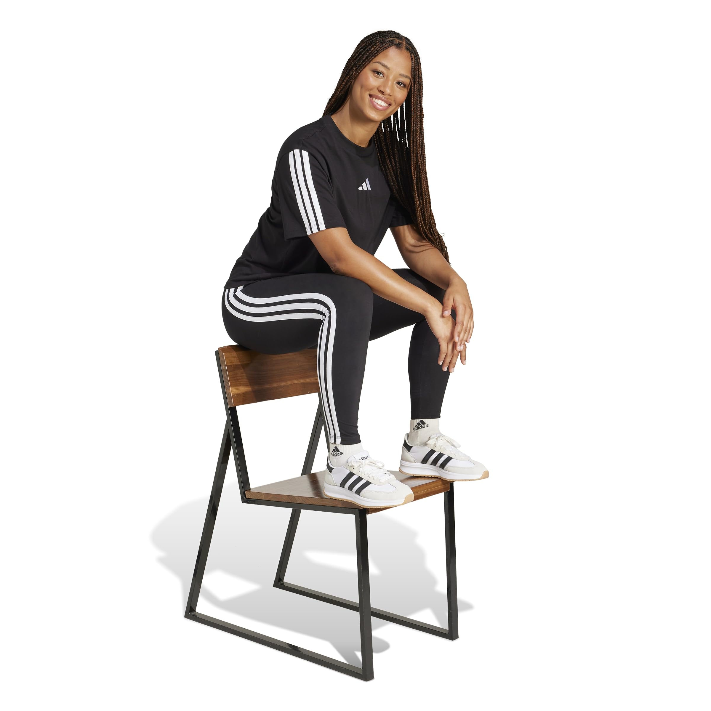 adidas Koszulka Kobiety Essentials 3-stripes Boyfriend T-shirt