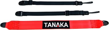 Tanaka Racing Style Cross Body Universal Duffel Bag/Camera Strap Red