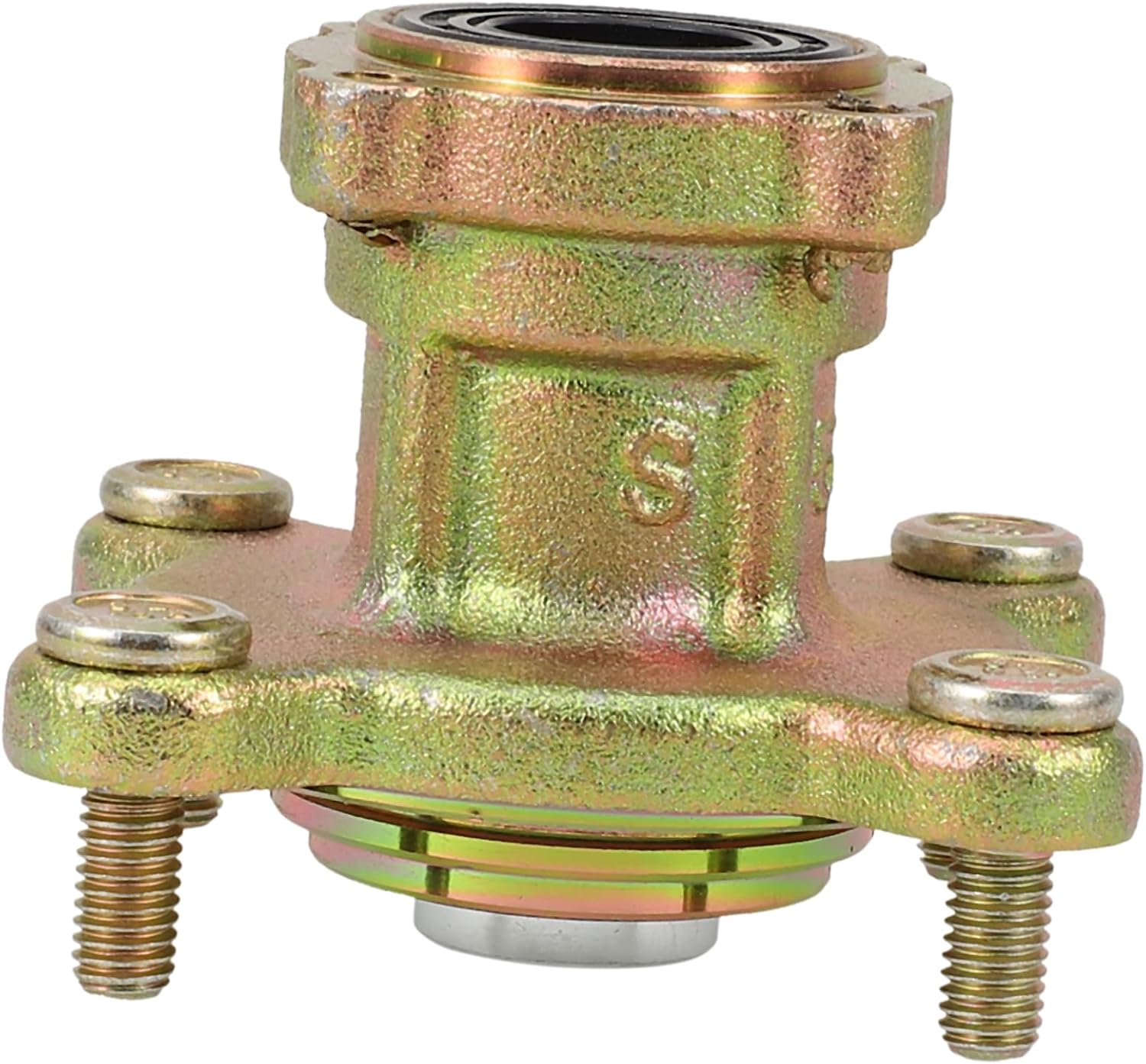 110cc Axle Hub Wheel Rim Brake Hub for Go Kart Atv Front Disc Assembly Flange Spacing Easy Installation for Models