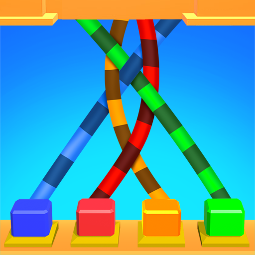 Sorting Wires: Untie Twisted Rope 3D