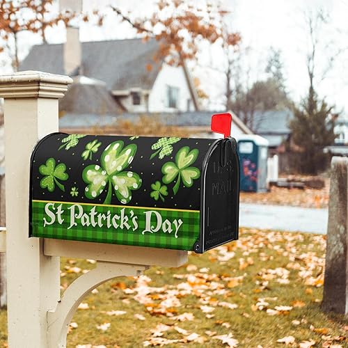 Miniatura 173 de Winter Cardinal Birds - Funda magnética para buzón, tamaño estándar de 25.5 x 21 pulgadas, diseño de pájaros rojos navideños para buzón