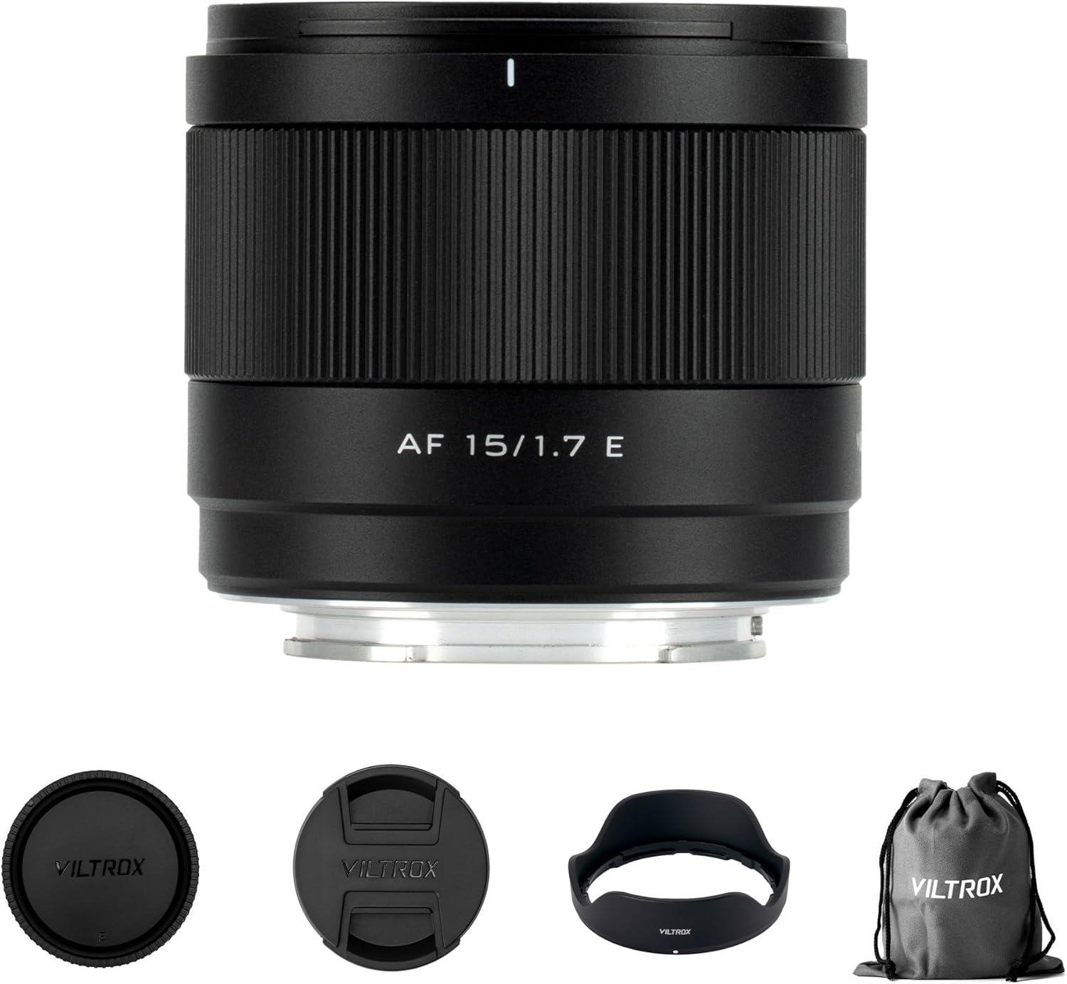 VILTROX 15mm F1.7 E Lens for Sony E-Mount, AF 15mm f/1.7 Ultra Wide Angle Autofocus APS-C E Lens Compatible with Sony a6300 a6400 a6500 a6600 ZV-E10 FX30 A6700 ZV-E10II a7Ⅲ a7RⅢ a7Ⅳ a7RⅣ a9 a1