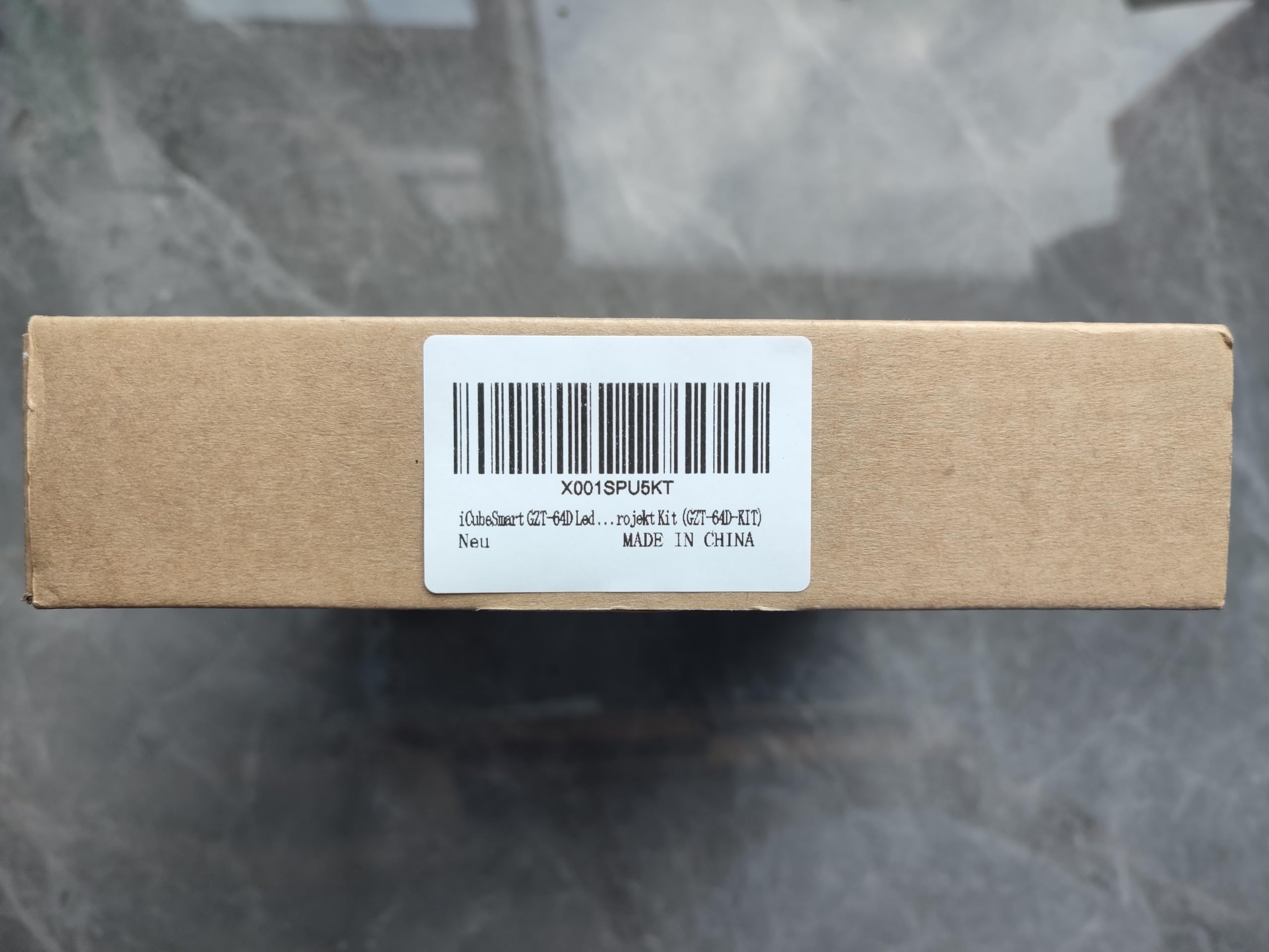 GZT-64D 1 Meter Led Canton Tower Modell DIY Elektronik Kit, LED Würfel Modell Handgemachtes Lötprojekt Kit (GZT-64D-KIT)