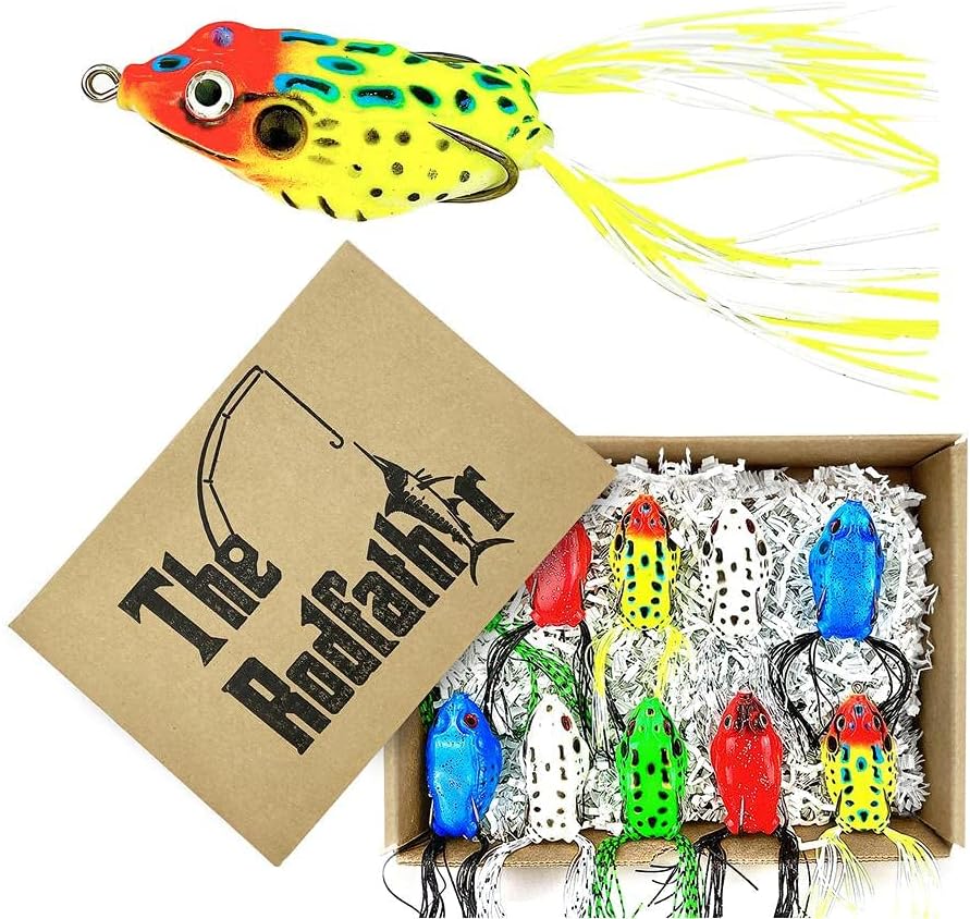 10PC Bass Fishing Gifts Set for Fisherman, Fishing Gift for Dad, Fishing Gifts for Men, Fishing Gifts
